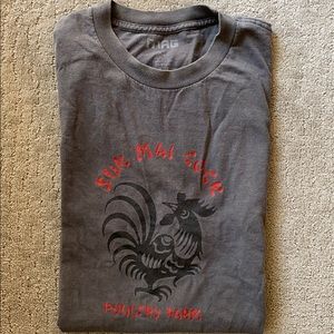 MENS SUK MAI COCK POULTRY FARM SHIRT SIZE XL 100% COTTON👕🐓🩶👚